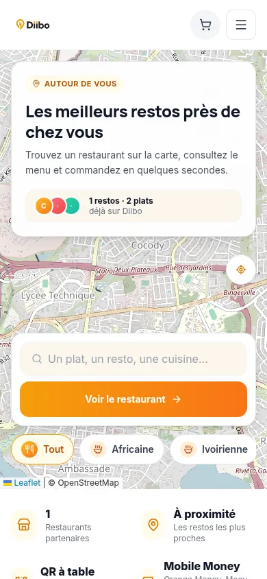 Recevez chaque commande dans un parcours maîtrisé.